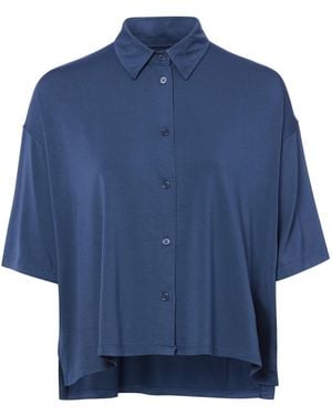 Franco Callegari Bluse - Blau