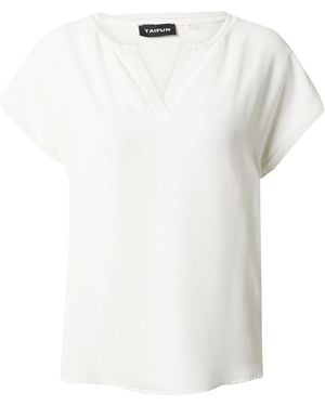 Taifun Bluse - Weiß