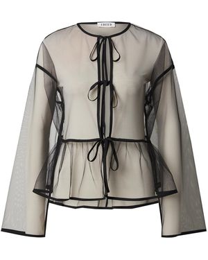 EDITED Bluse Cathy - Grau