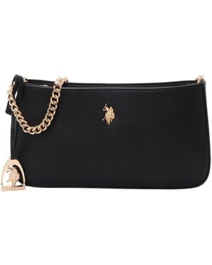 U.S. POLO ASSN. Schultertasche Jones - Schwarz