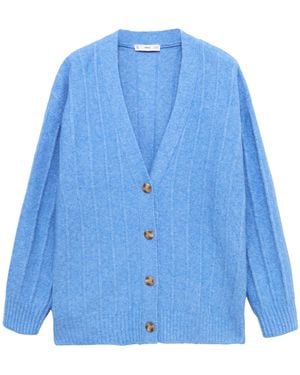 Mango Strickjacke 'Taldote' - Blau