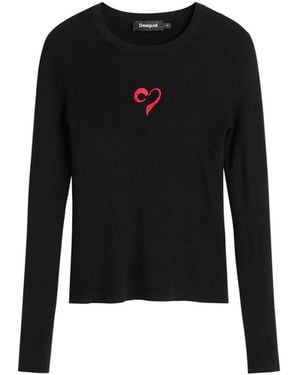 Desigual Pullover - Schwarz