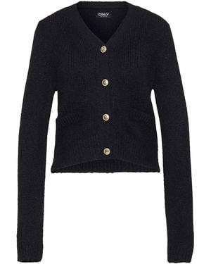ONLY Strickjacke Onlmaggie - Blau