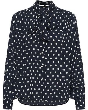 Part Two Bluse Yaninapw - Blau
