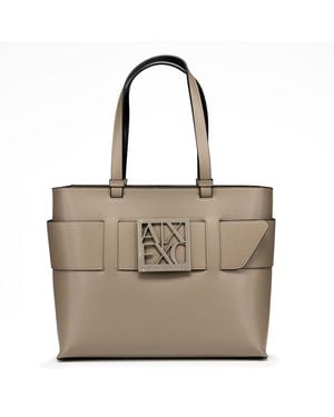 ARMANI EXCHANGE Shopper Susie - Mettallic