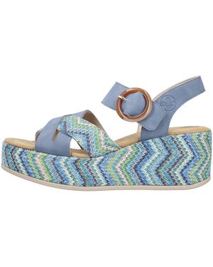 Rieker Sandale - Blau