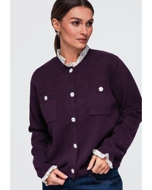 Ombre Pullover - Lila