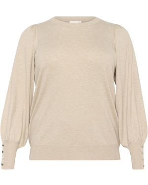 Kaffe Pullover Lizzy - Natur