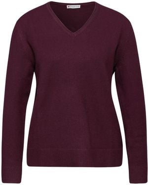 Street One Pullover - Lila