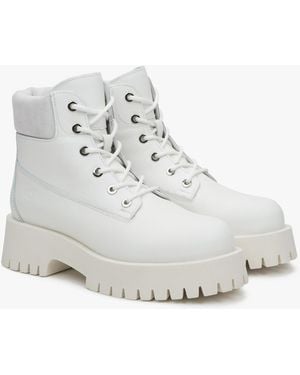 ESTRO Ankle Boots 09-3329 - Weiß