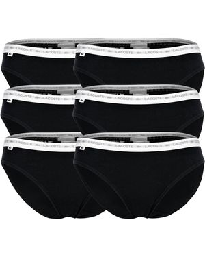 Lacoste 6Er Pack - Schwarz