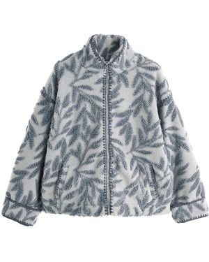 Next Fleecejacke - Blau