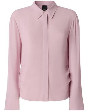 Pinko Shirt Cimbidio Camicia Crespo Fluido Camicia - Pink