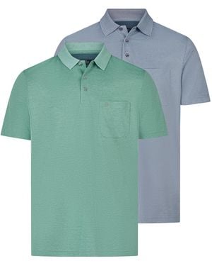 RAGMAN Shirt Basic - Grün