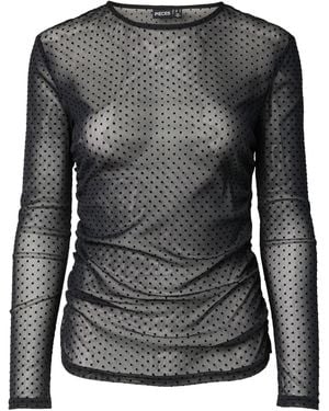 Pieces Shirt Pcbobo - Schwarz