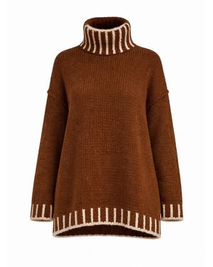 Worldclassca Oversizestrickjacke - Braun
