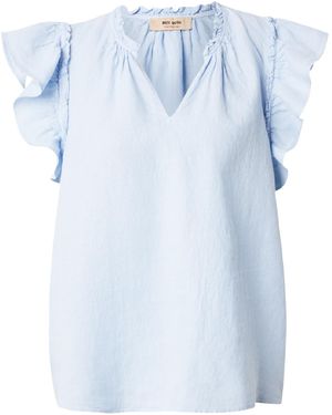 Mos Mosh Bluse Mmtea - Blau