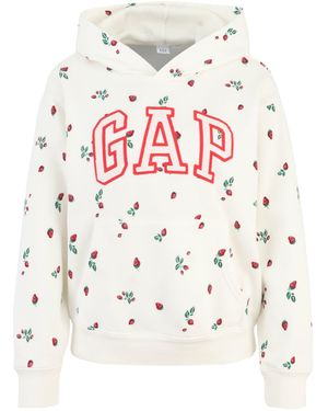 Gap Sweatshirt V-New Heritage Po - Weiß