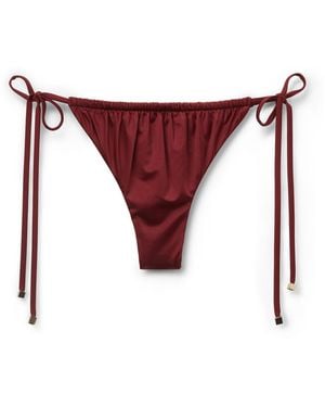 Calzedonia Bikinihose Shiny Satin - Rot