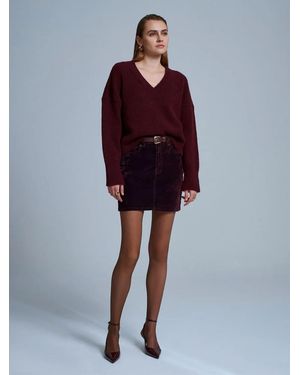 Dilvin Pullover Pullover - Rot