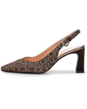 Floris Van Bommel Slingpumps Giuli 06 - Braun