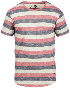 Solid Rundhalsshirt 'thicco' - Mehrfarbig
