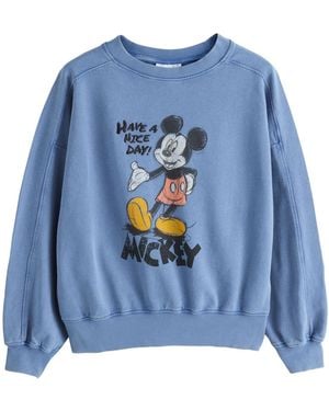Next Sweatshirt Mickey Mouse - Blau