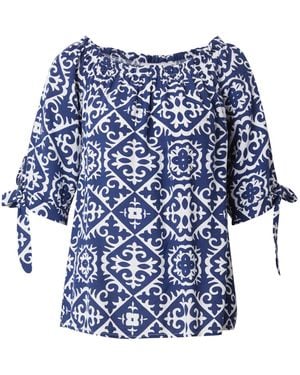 Hailys Bluse 'Lo44Tty' - Blau