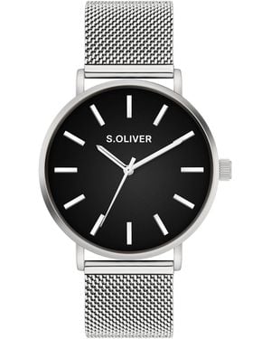 S.oliver Analoguhr - Grau