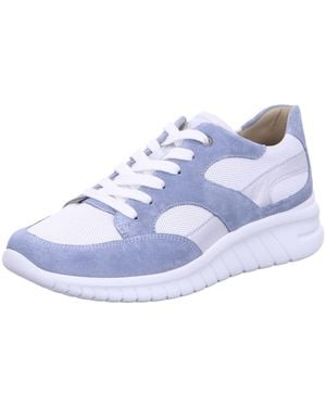 Hartjes Sneaker Low Schnürschuh Damen 162.2402314302 Echtleder - Blau