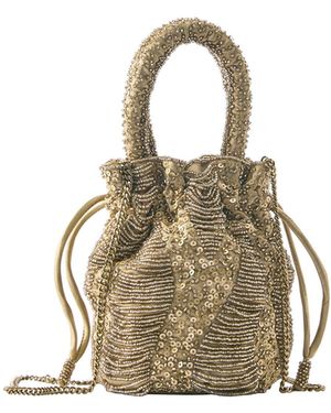Pull&Bear Beuteltasche - Mettallic