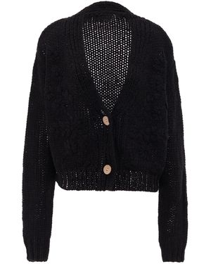 Ebeeza Strickjacke - Schwarz
