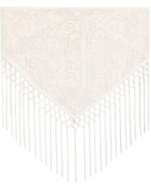 Bershka Tuch - Weiß
