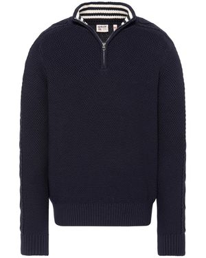 Schott Nyc Pullover - Blau