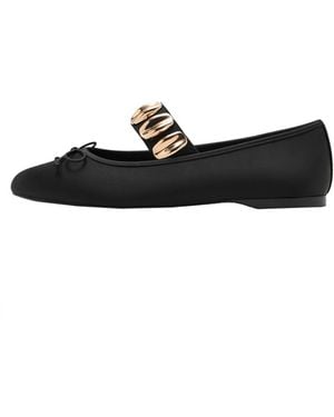 Mango Ballerina Fant - Schwarz