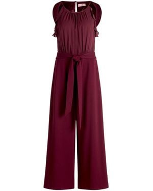 Vera Mont Jumpsuit Mit Volant - Rot