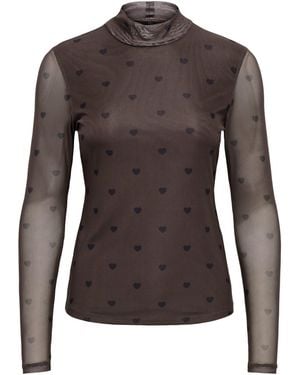 ONLY Shirt Onlerica - Braun