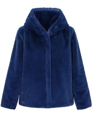 Taddy Jacke Fashion Look - Blau