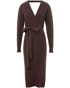 Imily Bela Strickkleid - Braun
