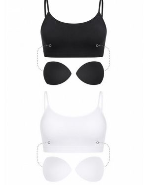 WENOR Sport-Bh - Schwarz