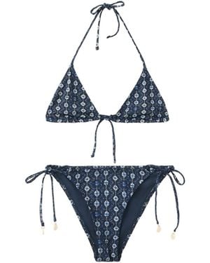MANGO TEEN Bikini Indian - Blau