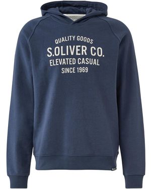 S.oliver Hoodie - Blau