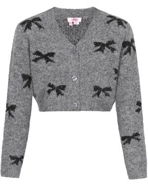 myMo Strickjacke - Grau