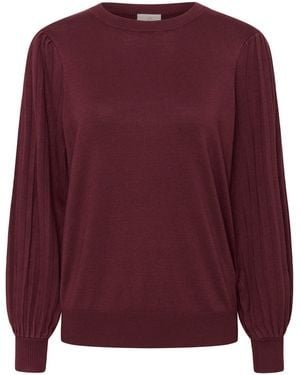 Kaffe Pullover Lone - Lila