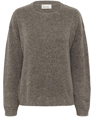 My Essential Wardrobe Pullover Paloma Fine - Grau