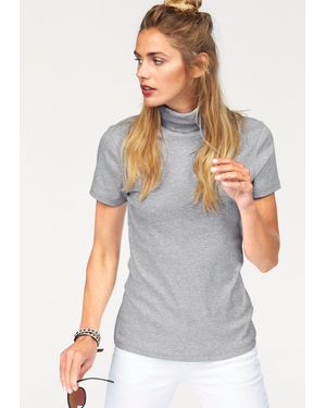 Flashlights Rollkragenshirt - Grau
