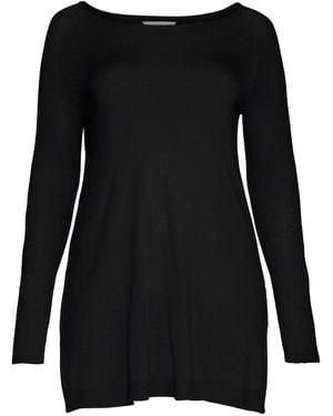 Sheego Pullover - Schwarz