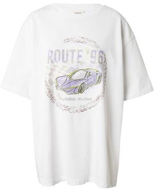 ABOUT YOU x Laura Giurcanu T-Shirt 'Blanca' (Gots) - Weiß