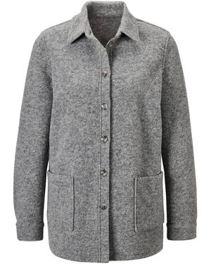 Goldner Sweatjacke - Grau