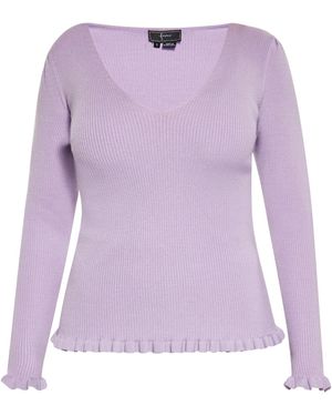 faina Pullover - Lila